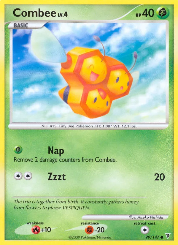 Combee #99 Supreme Victors Pokemon card