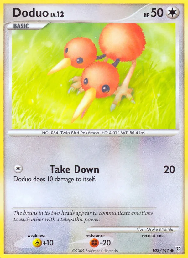Doduo #102 Supreme Victors Pokemon card