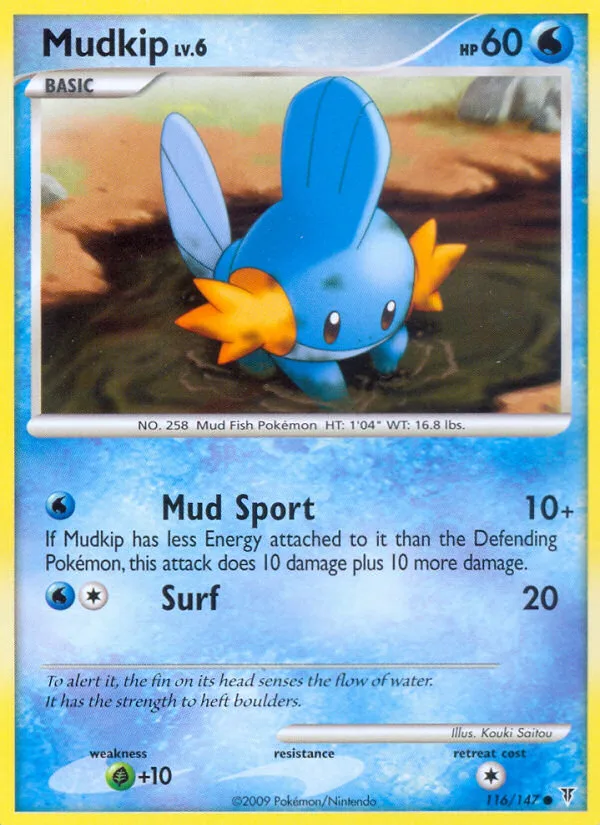 Mudkip #116 Supreme Victors Pokemon card