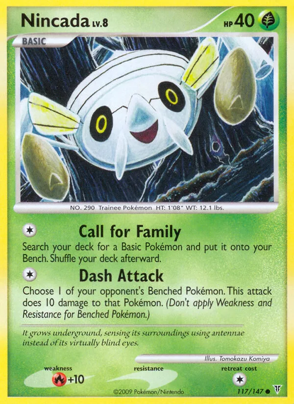 Nincada #117 Supreme Victors Pokemon card