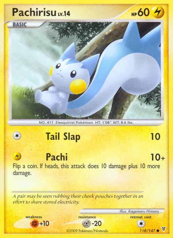 Pachirisu #118 Supreme Victors Pokemon card
