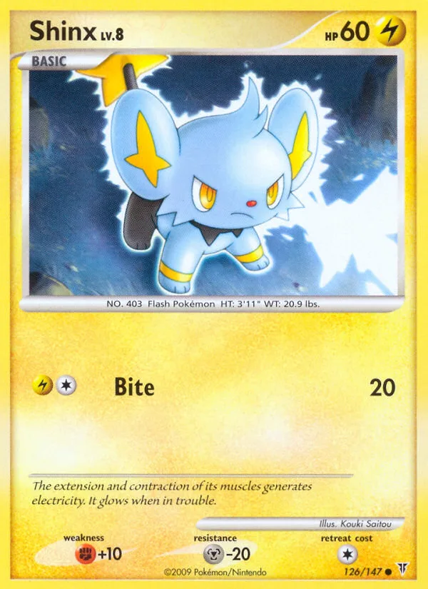 Shinx #126 Supreme Victors Pokemon card