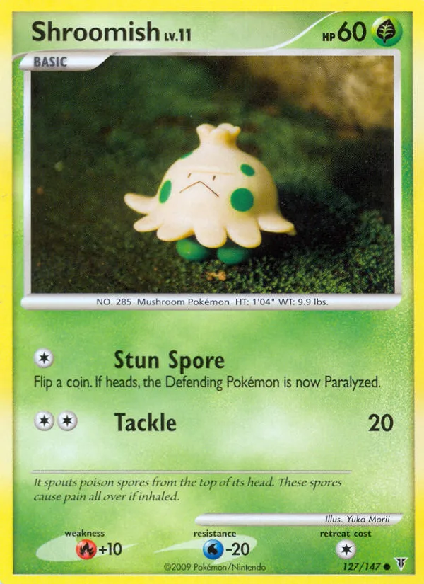 Shroomish #127 Supreme Victors Pokemon card