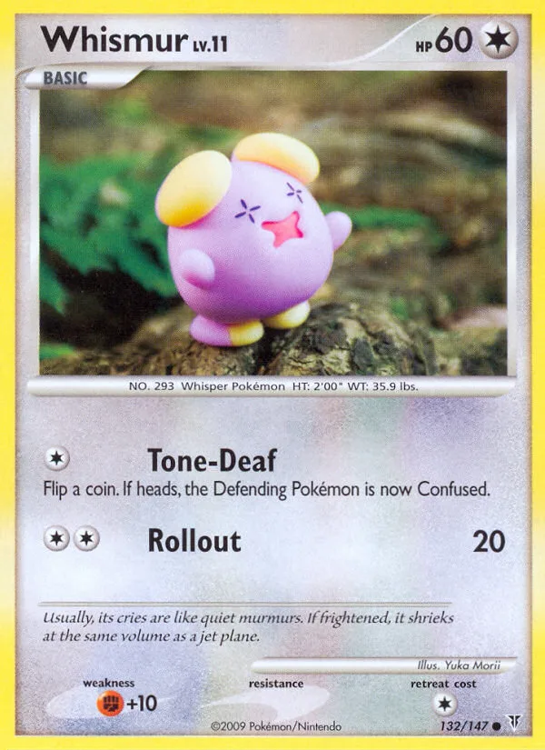 Whismur #132 Supreme Victors Pokemon card