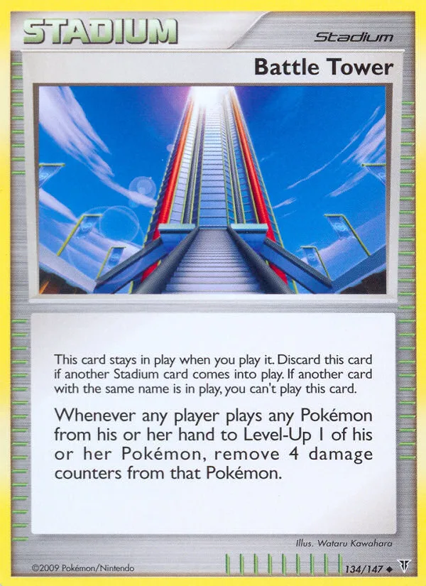 Battle Tower #134 Supreme Victors Pokemon card