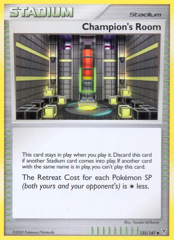 Champion's Room #135 Supreme Victors Pokemon card