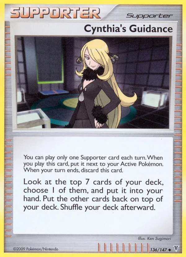 Cynthia's Guidance #136 Supreme Victors Pokemon card