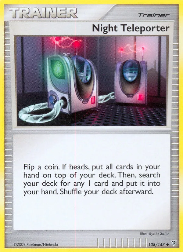 Night Teleporter #138 Supreme Victors Pokemon card