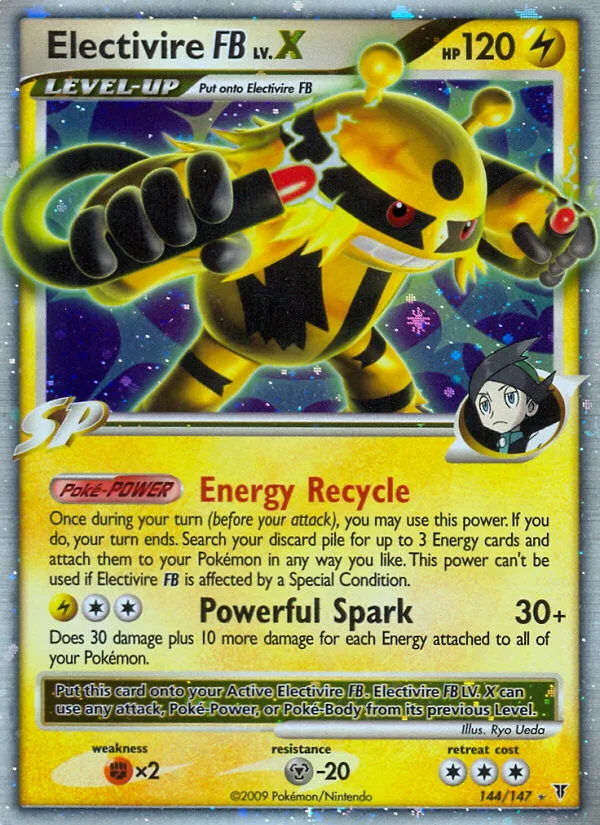 Electivire FB LV.X #144 Supreme Victors Pokemon card