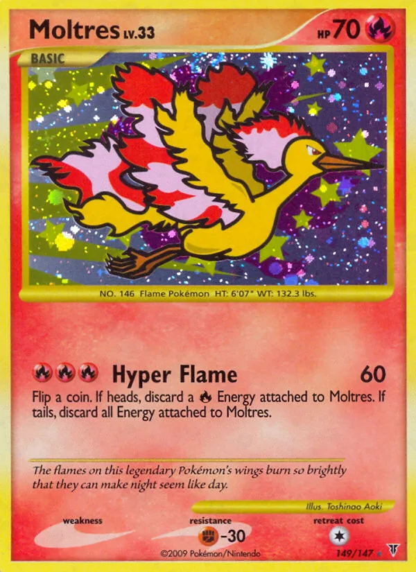 Moltres #149 Supreme Victors Pokemon card