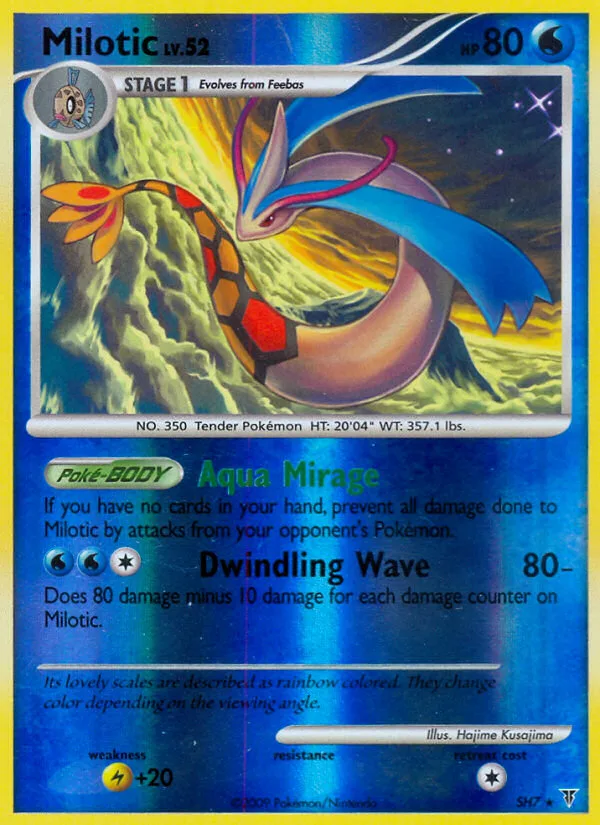 Milotic #SH7 Supreme Victors Pokemon card