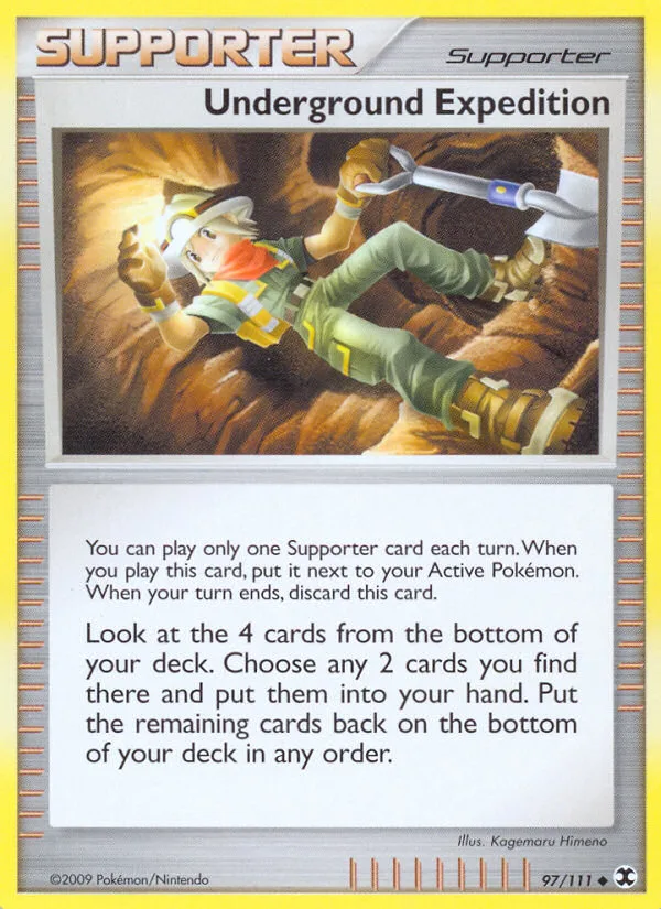 Underground Expedition #97 Rising Rivals Pokemon card