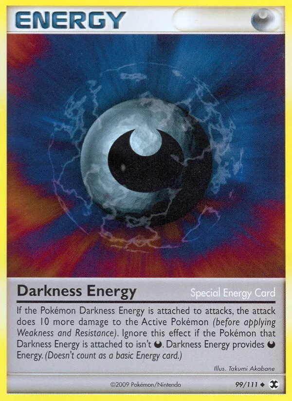 Darkness Energy #99 Rising Rivals Pokemon card