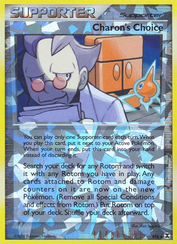 Charon's Choice #RT6 Rising Rivals Pokemon card