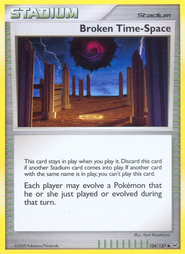 Broken Time-Space #104 Platinum Pokemon card