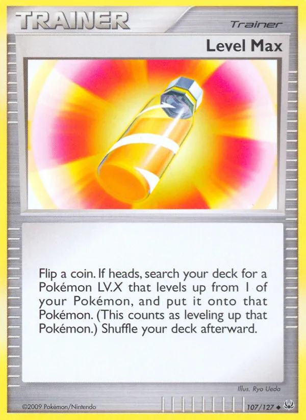 Level Max #107 Platinum Pokemon card