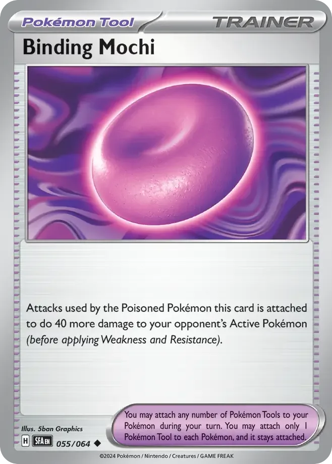 Binding Mochi #55 Shrouded Fable Pokemon card
