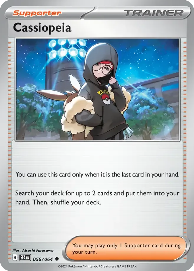 Cassiopeia #56 Shrouded Fable Pokemon card