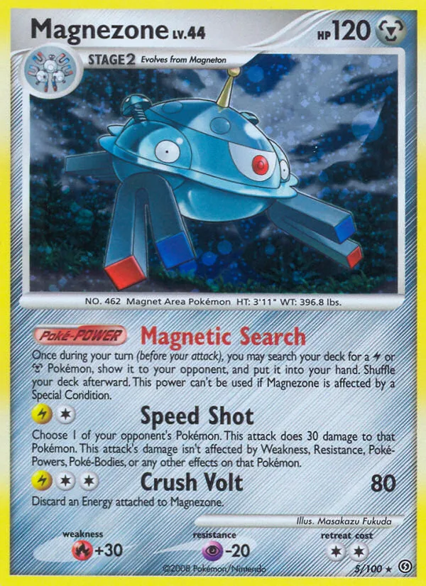 Magnezone #5 Stormfront Pokemon card