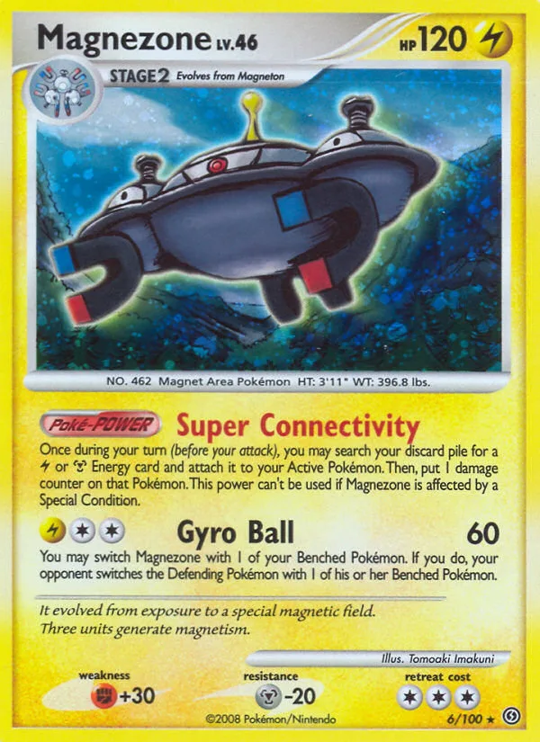 Magnezone #6 Stormfront Pokemon card