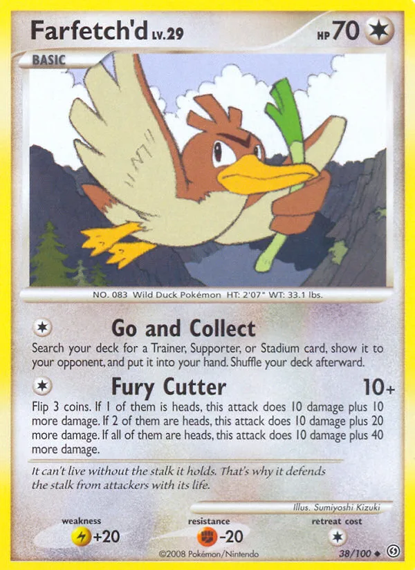 Farfetch'd #38 Stormfront Pokemon card