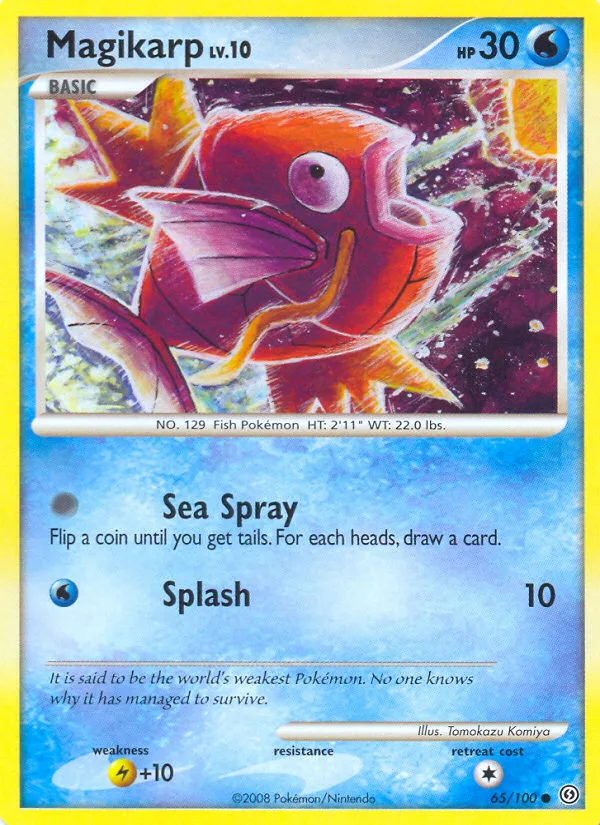 Magikarp #65 Stormfront Pokemon card