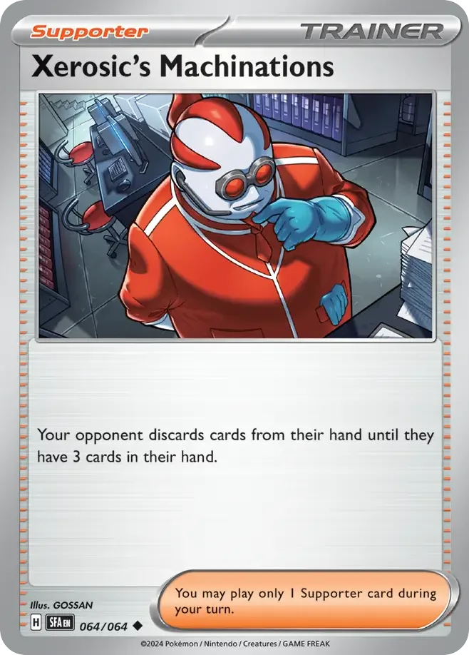Xerosic's Machinations #64 Shrouded Fable Pokemon card