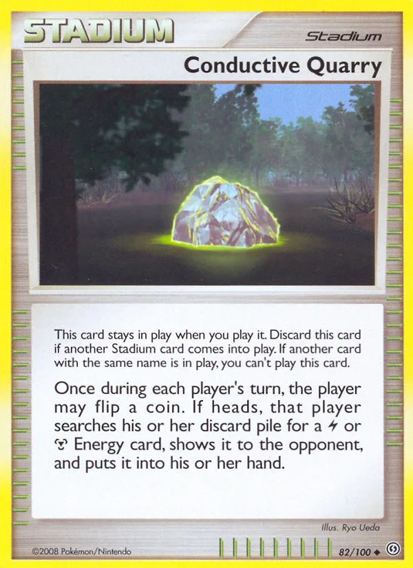 Conductive Quarry #82 Stormfront Pokemon card