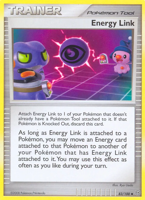 Energy Link #83 Stormfront Pokemon card