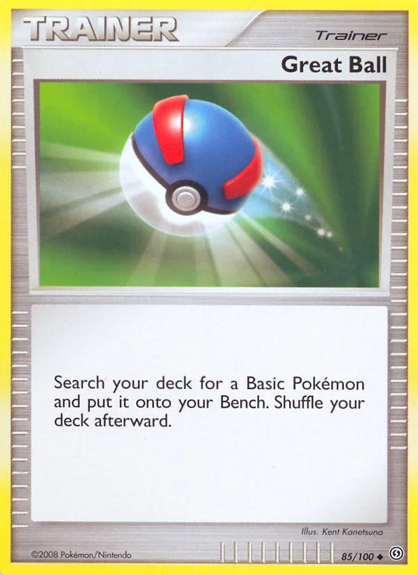 Great Ball #85 Stormfront Pokemon card