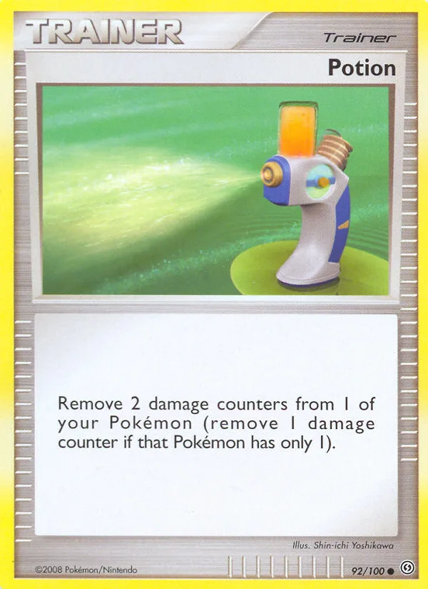 Potion #92 Stormfront Pokemon card