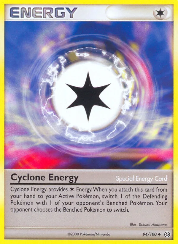 Cyclone Energy #94 Stormfront Pokemon card