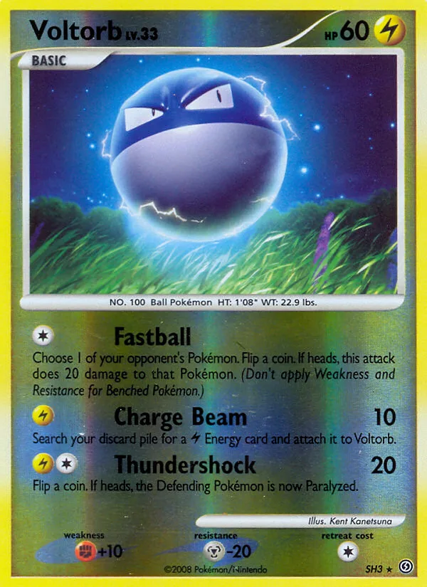 Voltorb #SH3 Stormfront Pokemon card