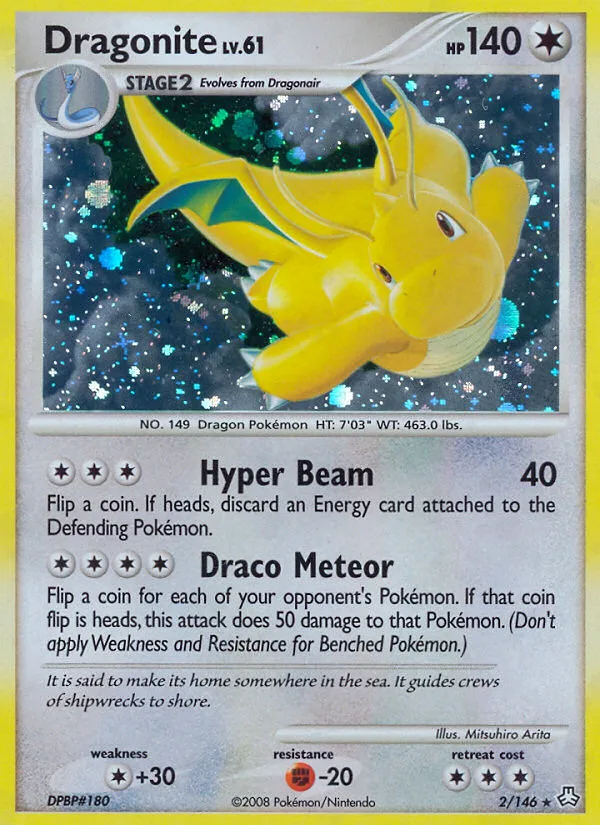 Dragonite #2 Legends Awakened Pokemon card