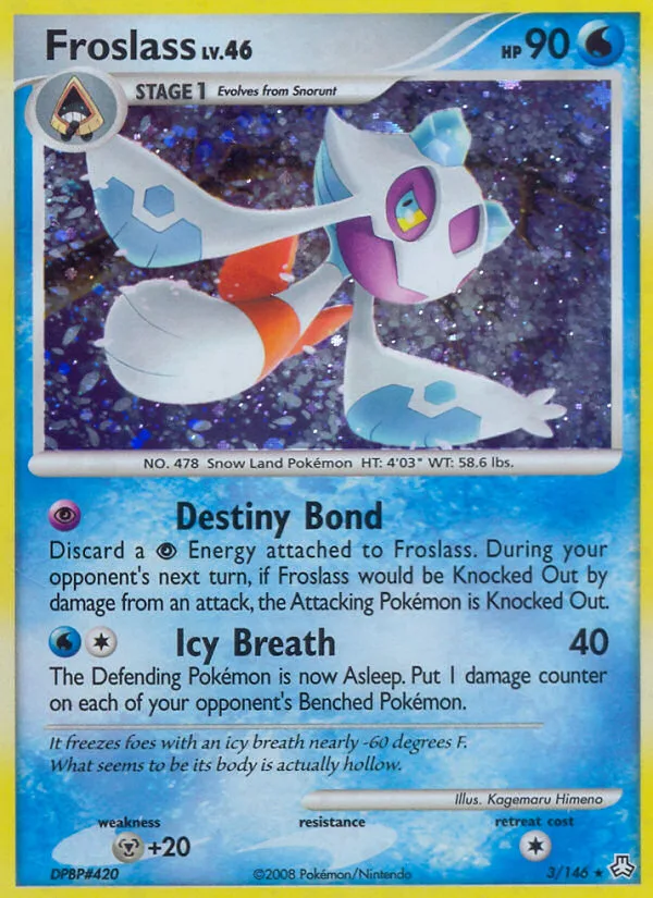Froslass #3 Legends Awakened Pokemon card
