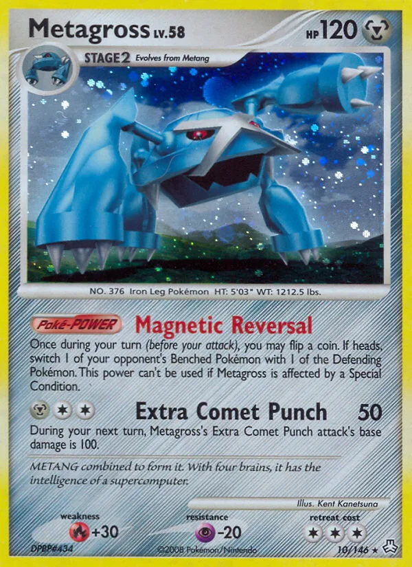 Metagross #10 Legends Awakened Pokemon card