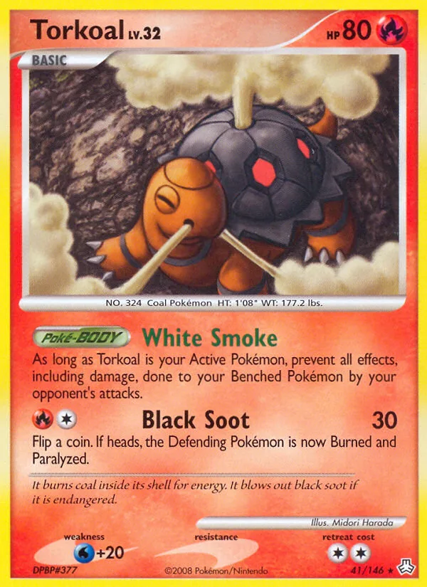 Torkoal #41 Legends Awakened Pokemon card