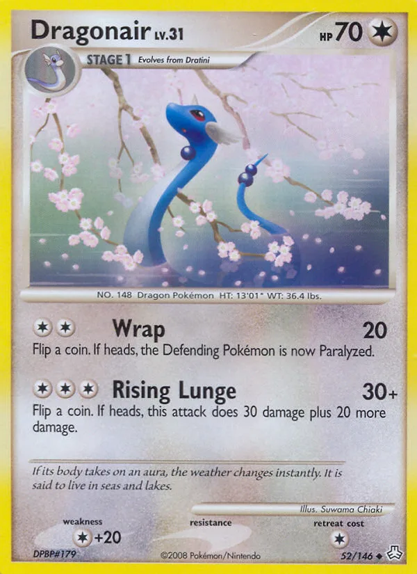 Dragonair #52 Legends Awakened Pokemon card