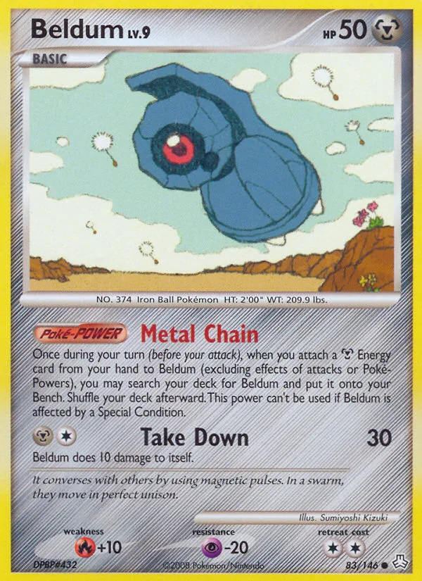 Beldum #83 Legends Awakened Pokemon card