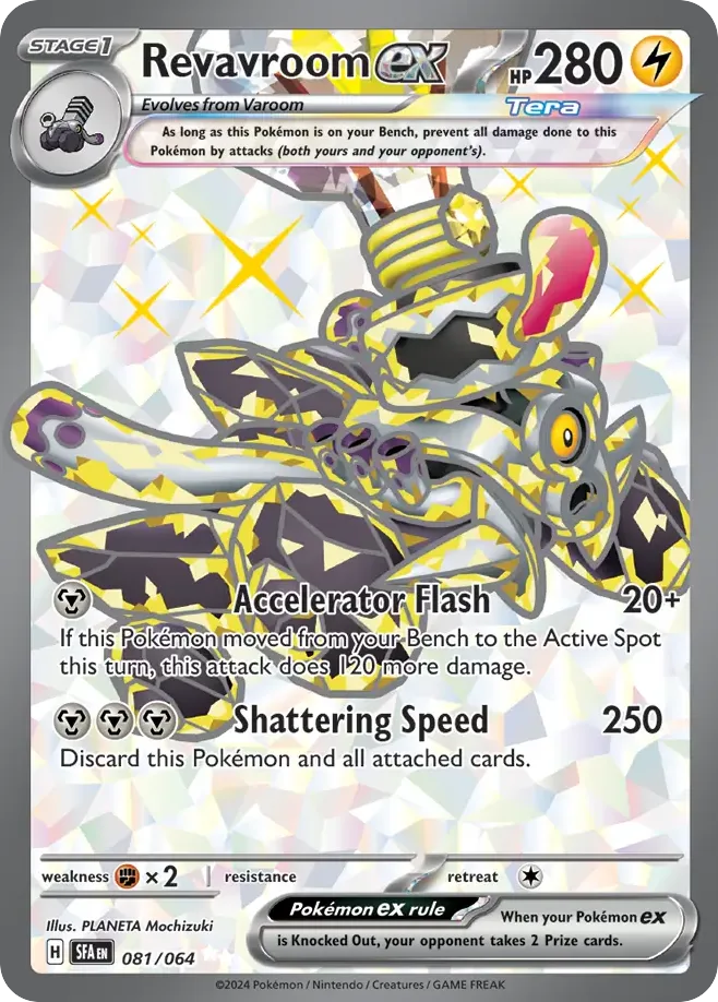 Revavroom ex #81 Shrouded Fable Pokemon card