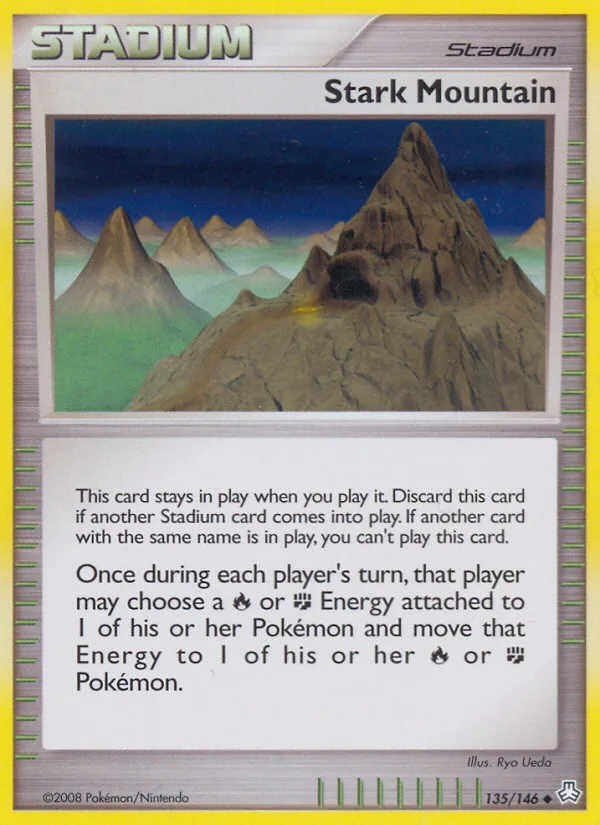 Stark Mountain #135 Legends Awakened Pokemon card
