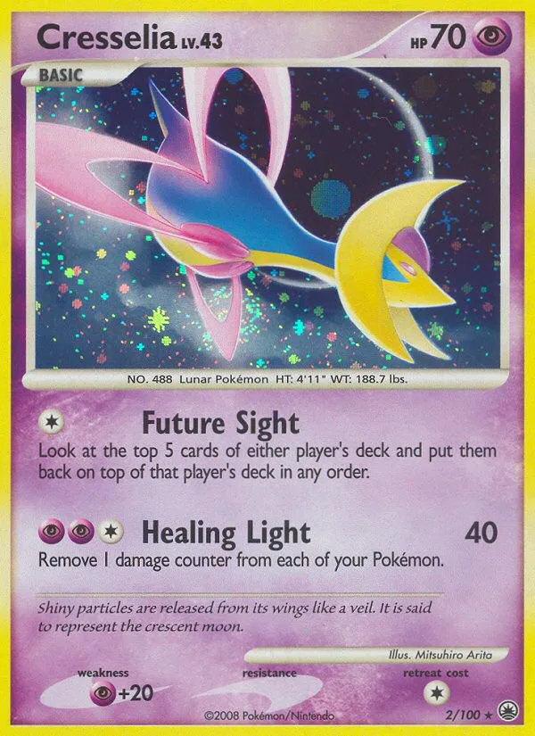 Cresselia #2 Majestic Dawn Pokemon card
