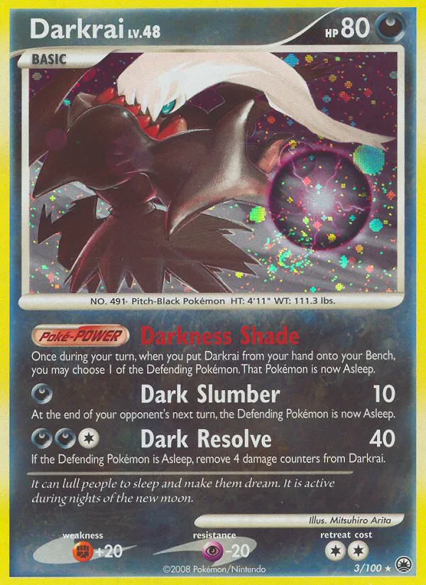 Darkrai #3 Majestic Dawn Pokemon card