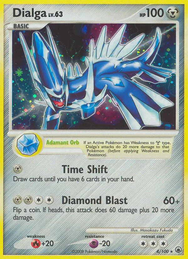 Dialga #4 Majestic Dawn Pokemon card