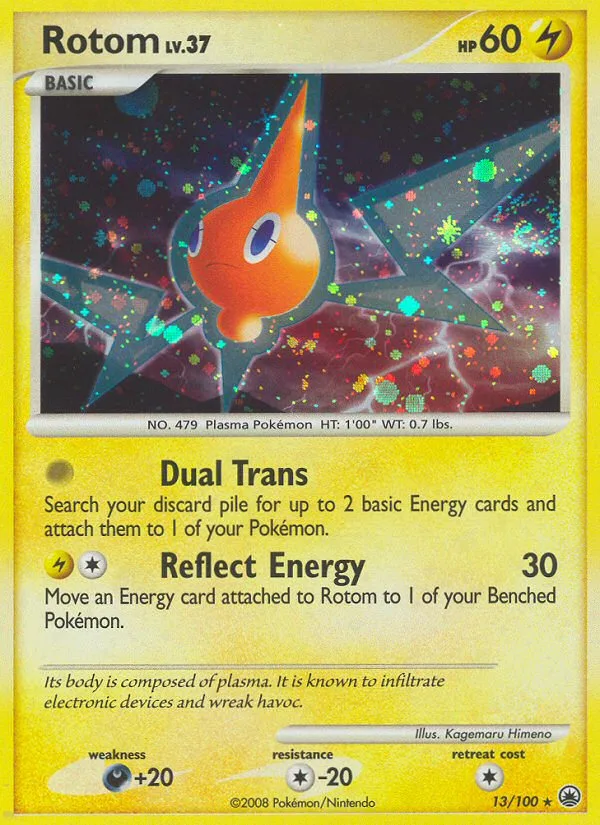 Rotom #13 Majestic Dawn Pokemon card