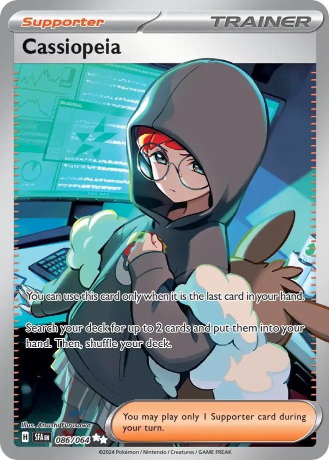 Cassiopeia #86 Shrouded Fable Pokemon card