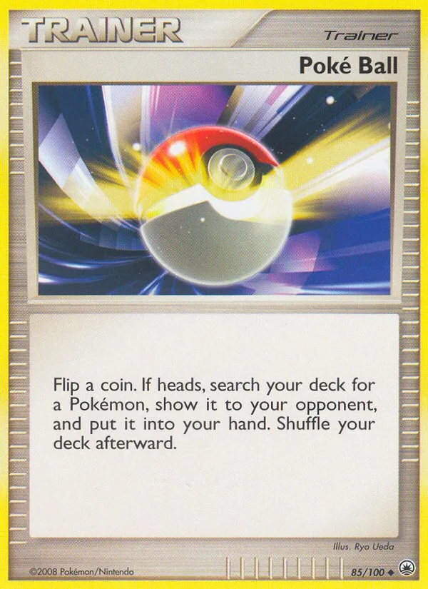 Poké Ball #85 Majestic Dawn Pokemon card