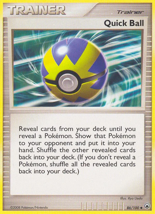 Quick Ball #86 Majestic Dawn Pokemon card