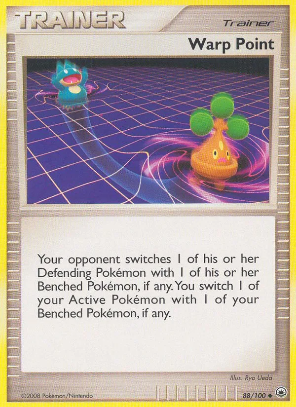 Warp Point #88 Majestic Dawn Pokemon card