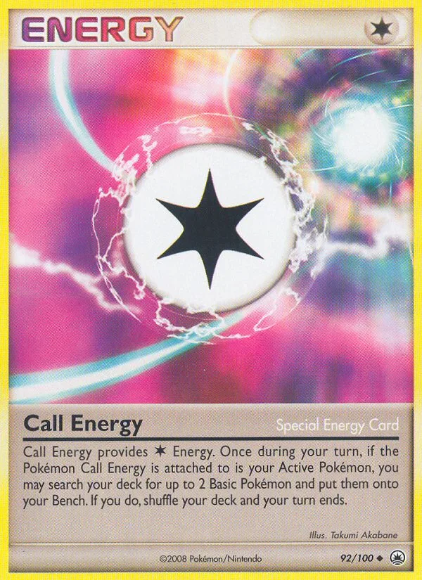 Call Energy #92 Majestic Dawn Pokemon card